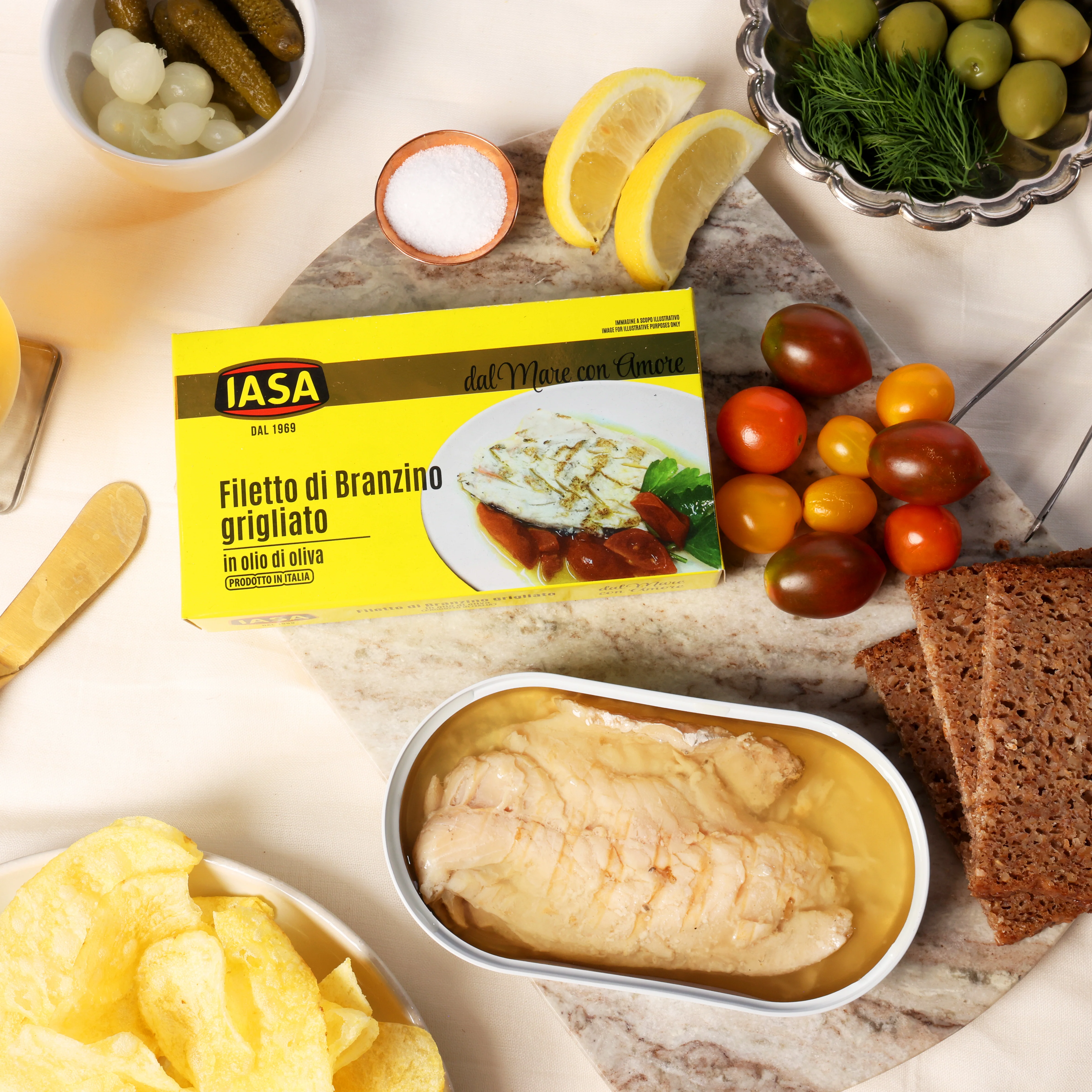 IASA Branzino Grilled Sea Bass in Olive Oil - Image 3