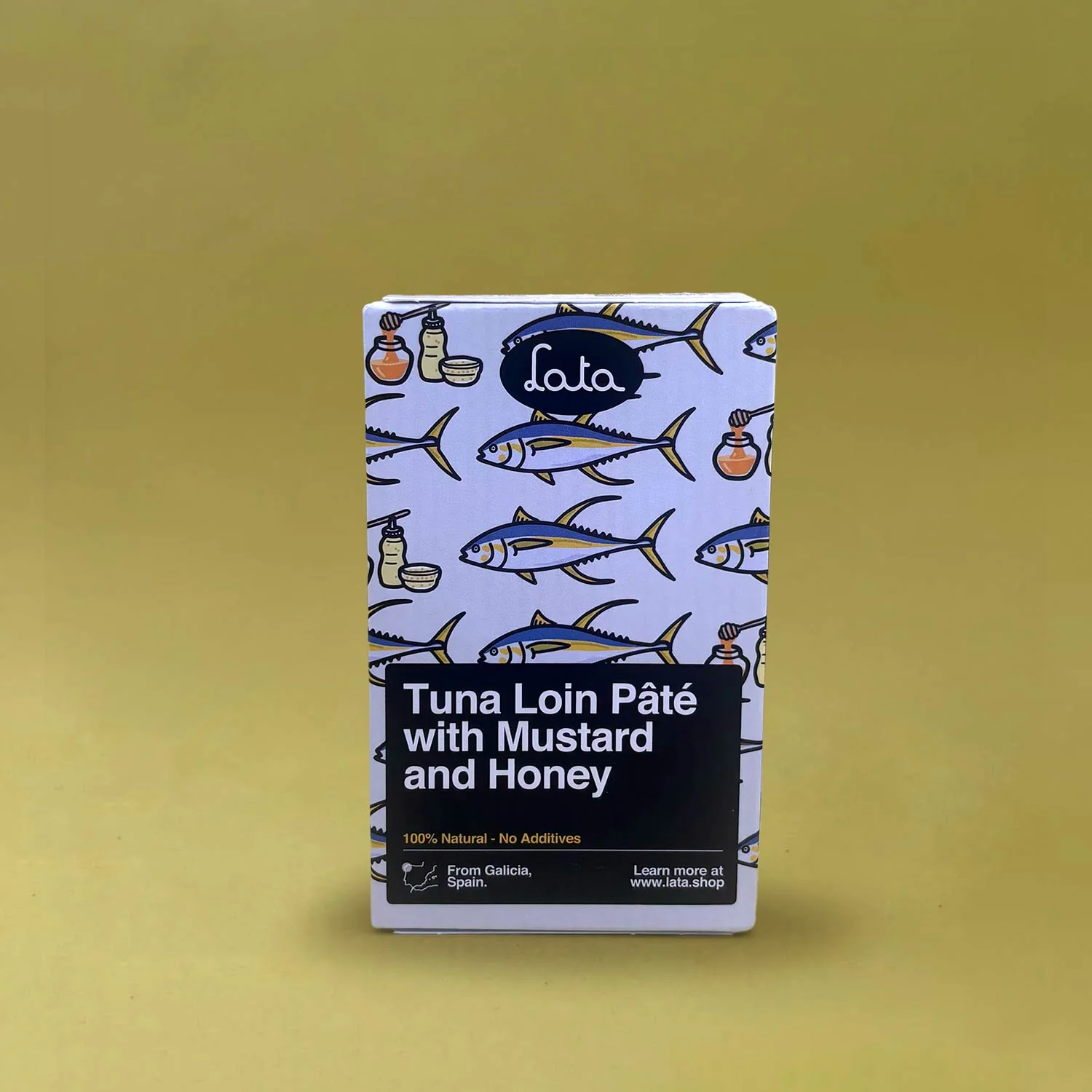 Lata Tuna Loin Pâté with Mustard and Honey