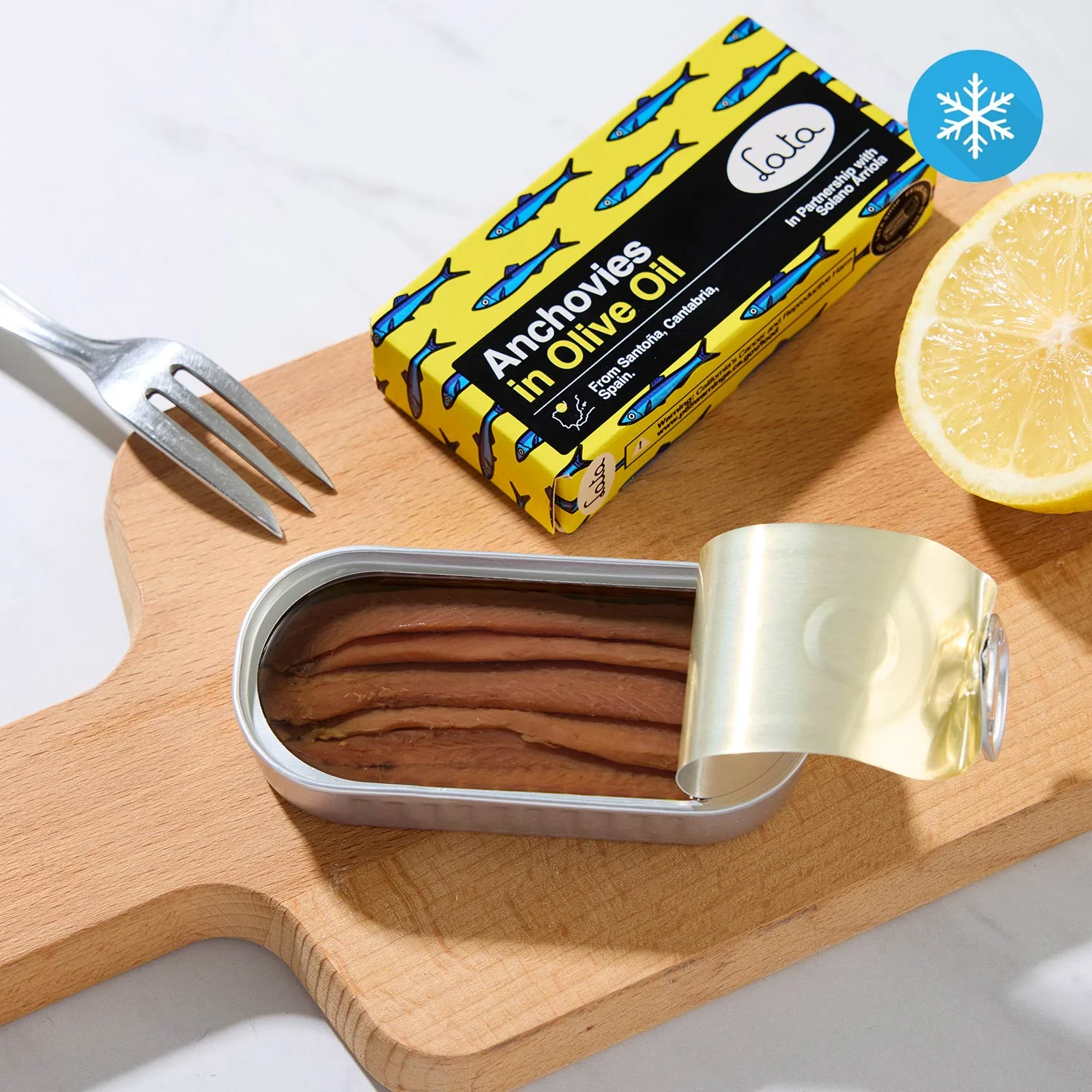 Lata Anchovy Fillets in Olive Oil - Image 3