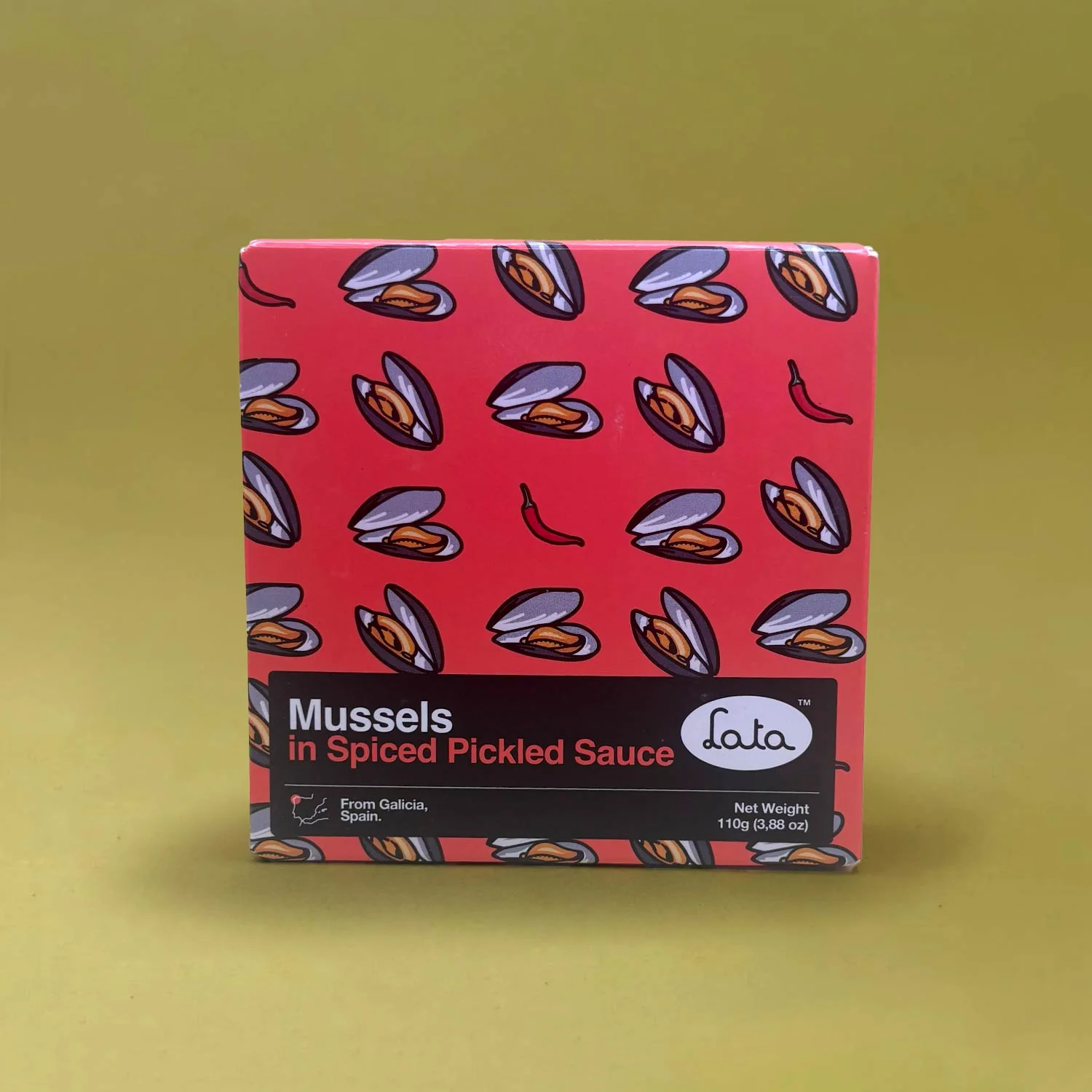 Lata Mussels in Spiced Pickled Sauce