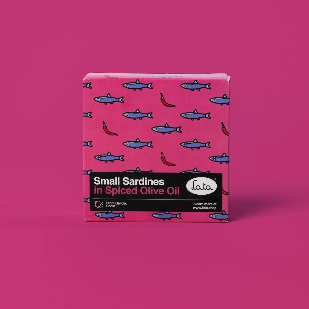 Lata Small Sardines in Spiced Olive Oil