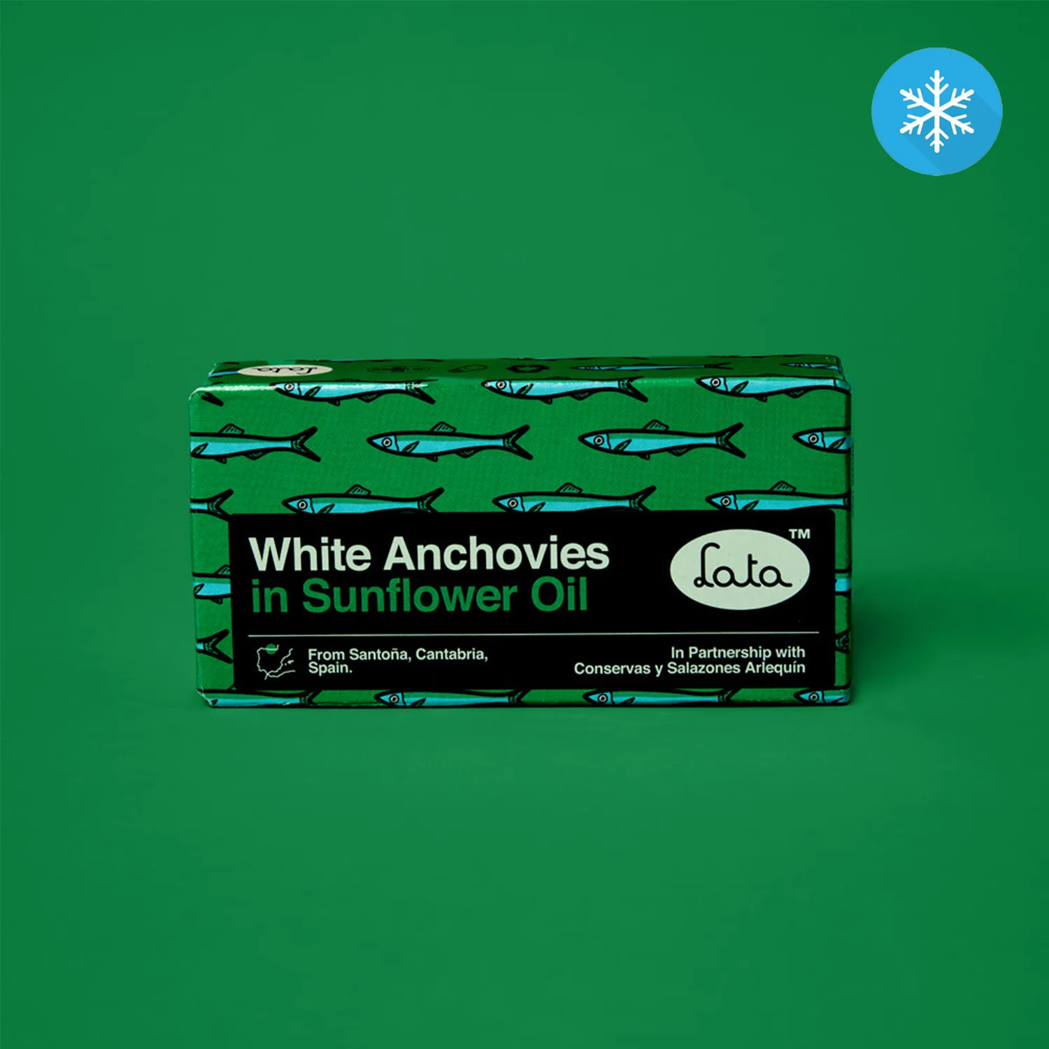 Lata White Anchovies (Boquerones) in Sunflower Oil