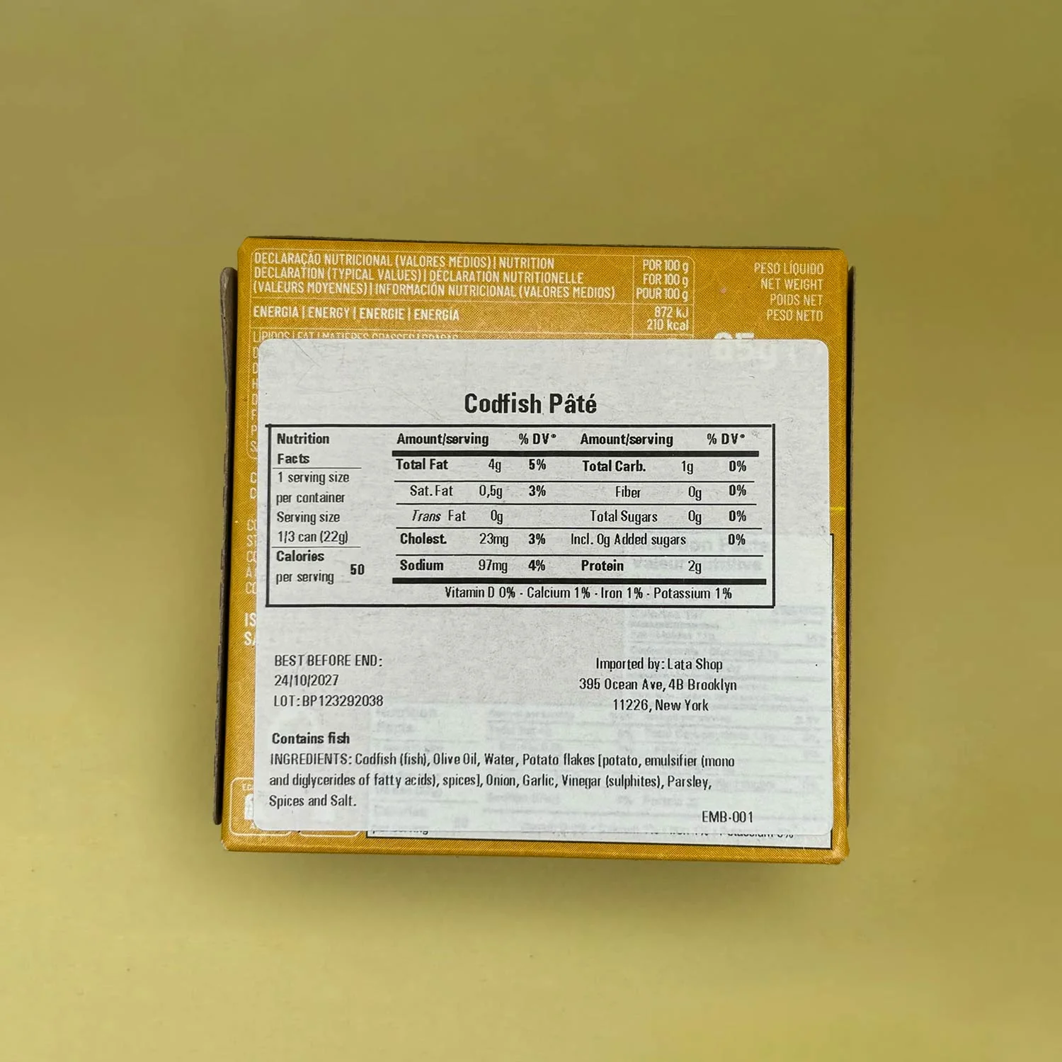 Manná Codfish Pâté - Image 3