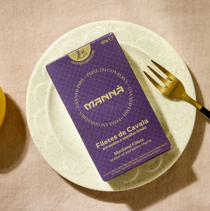 Manná Mackerel Fillets in Olive Oil, Lemon and Thyme