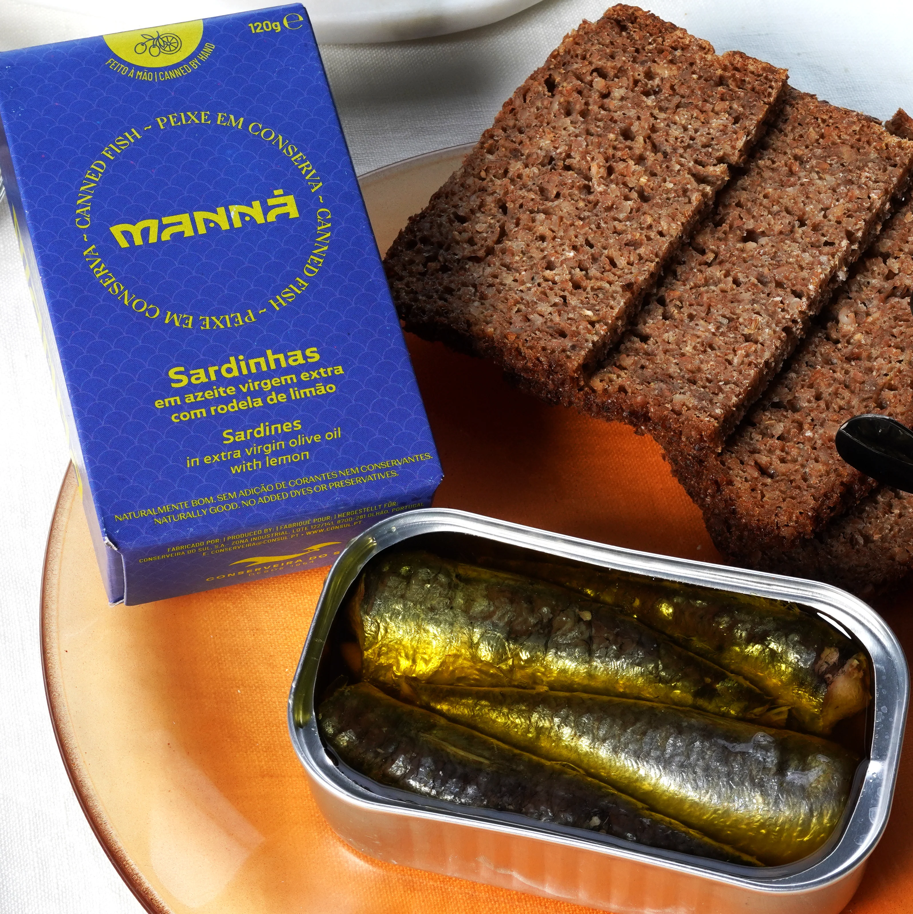 Manná Sardines with Lemon in EVOO - Image 2