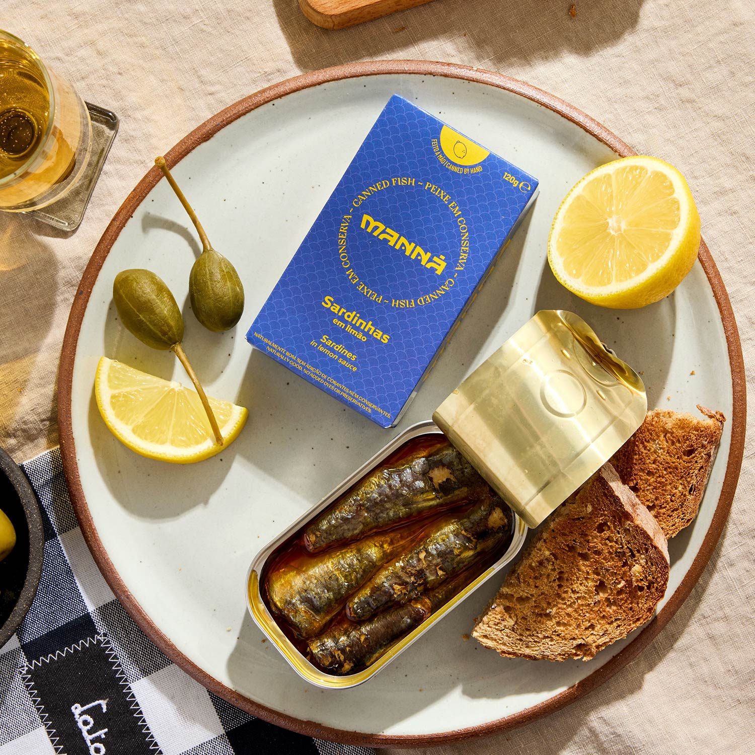 Manná Sardines with Lemon in EVOO - Image 3