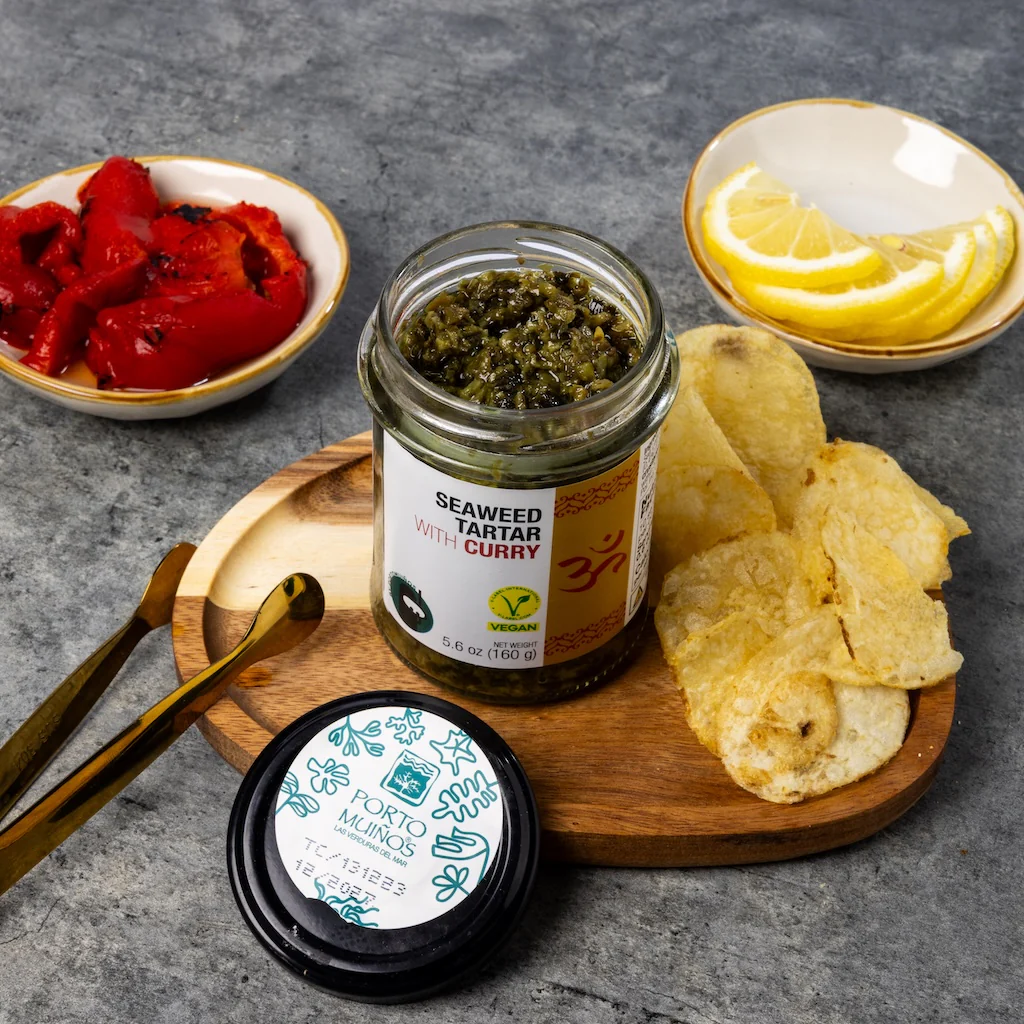 Porto-Muiños Seaweed Tartar with Curry - Image 2