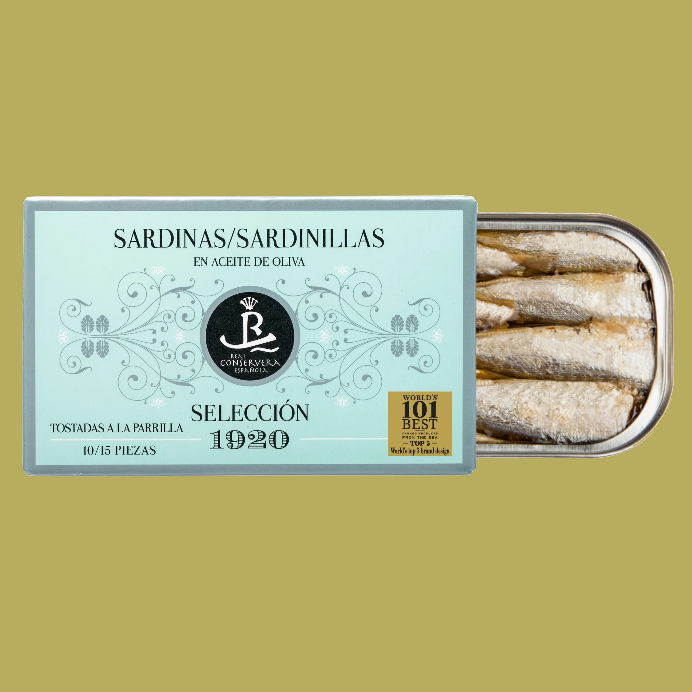 Real Conservera Española Small Sardines in Olive Oil - Selección 1920 - Image 3