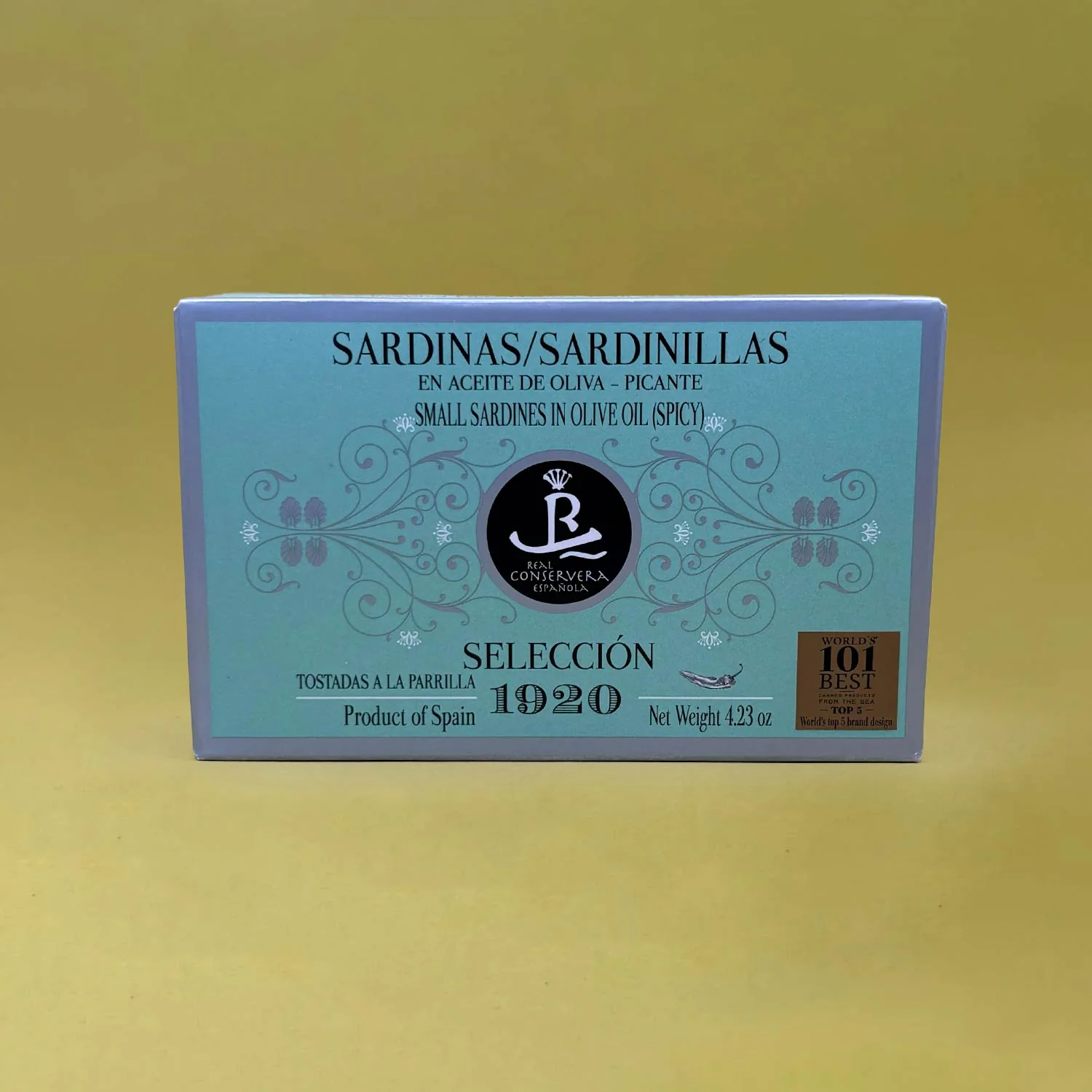Real Conservera Española Small Sardines in Spicy Olive Oil - Selección 1920 - Image 3