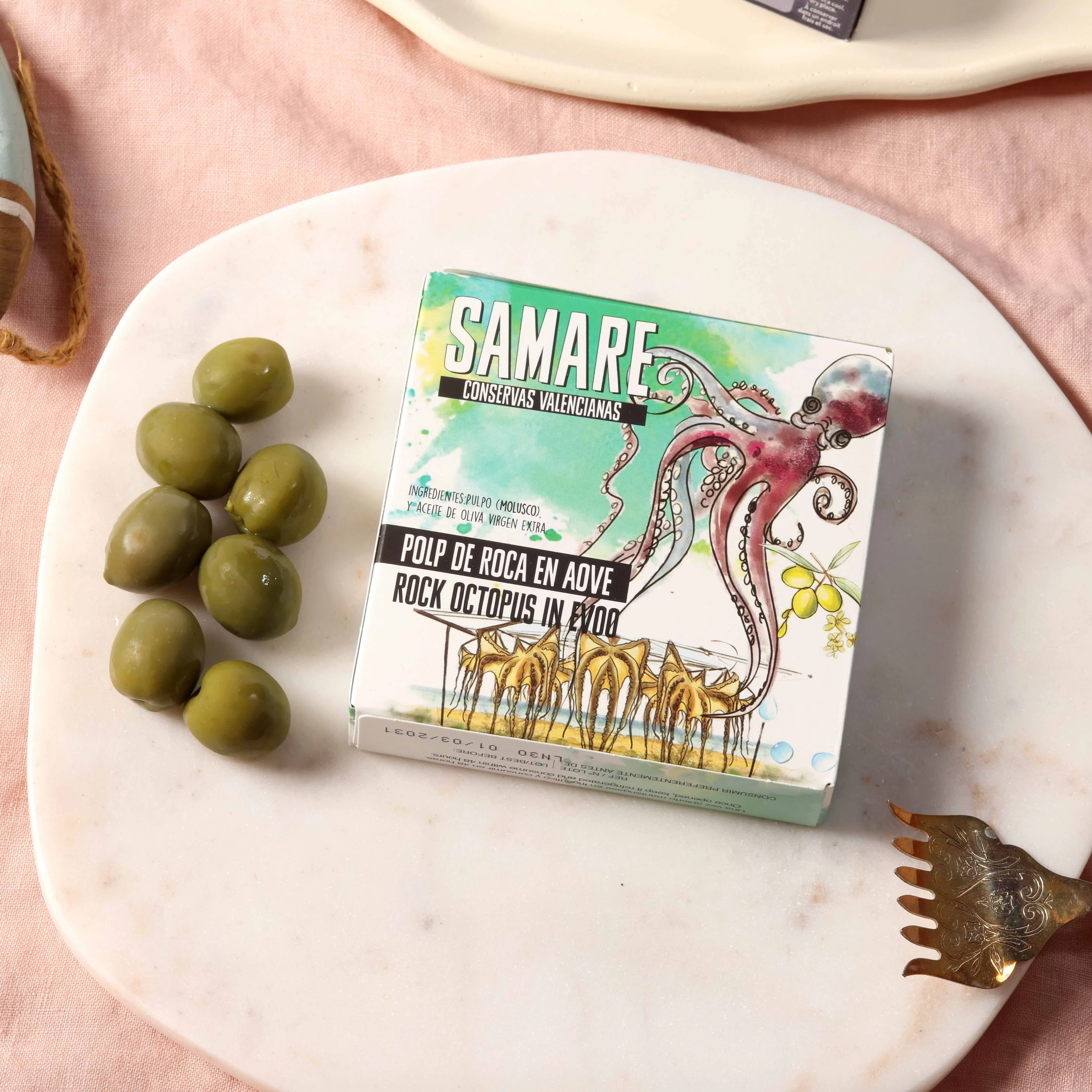 Samare Galician Rock Octopus in Extra Virgin Olive Oil