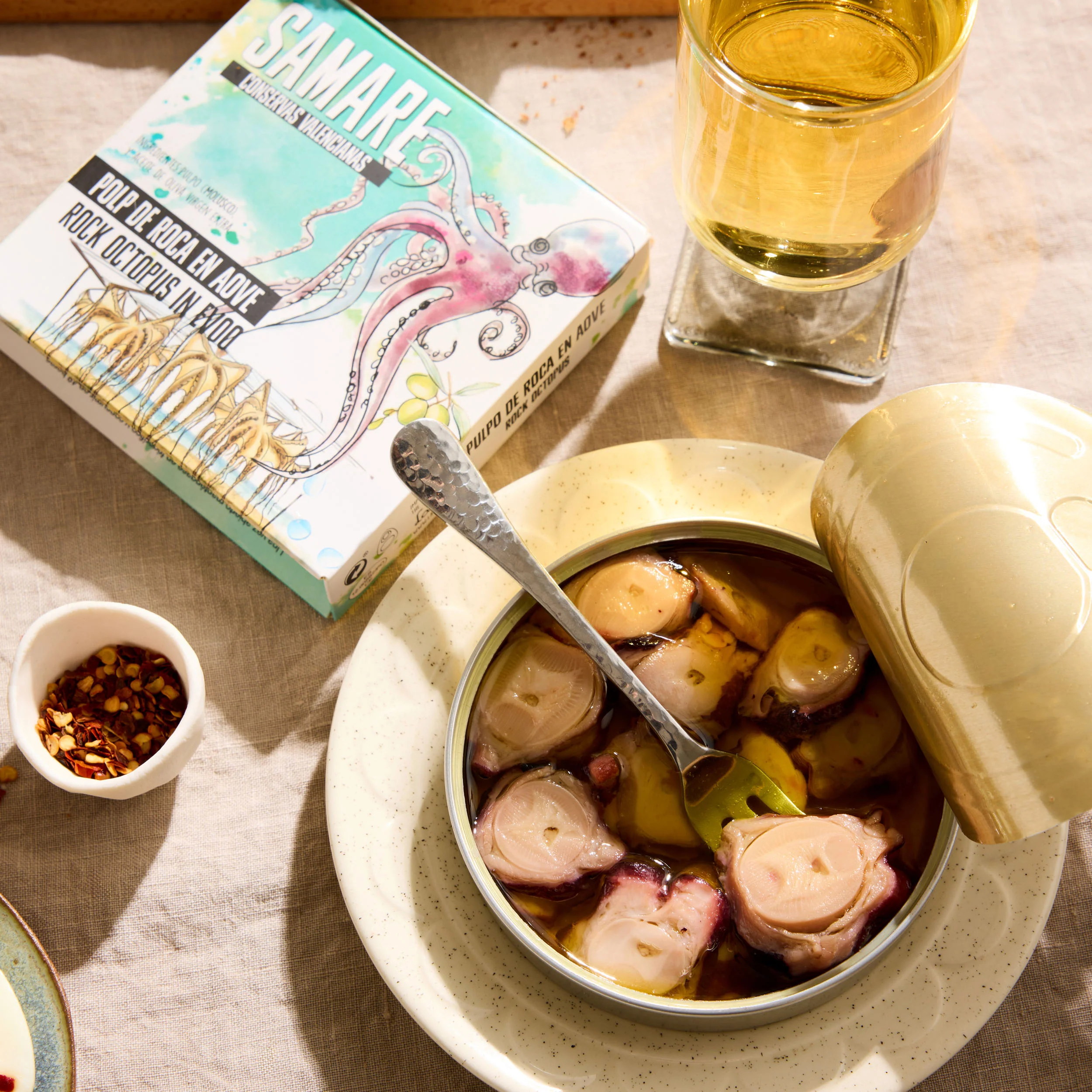 Samare Galician Rock Octopus in Extra Virgin Olive Oil - Image 3