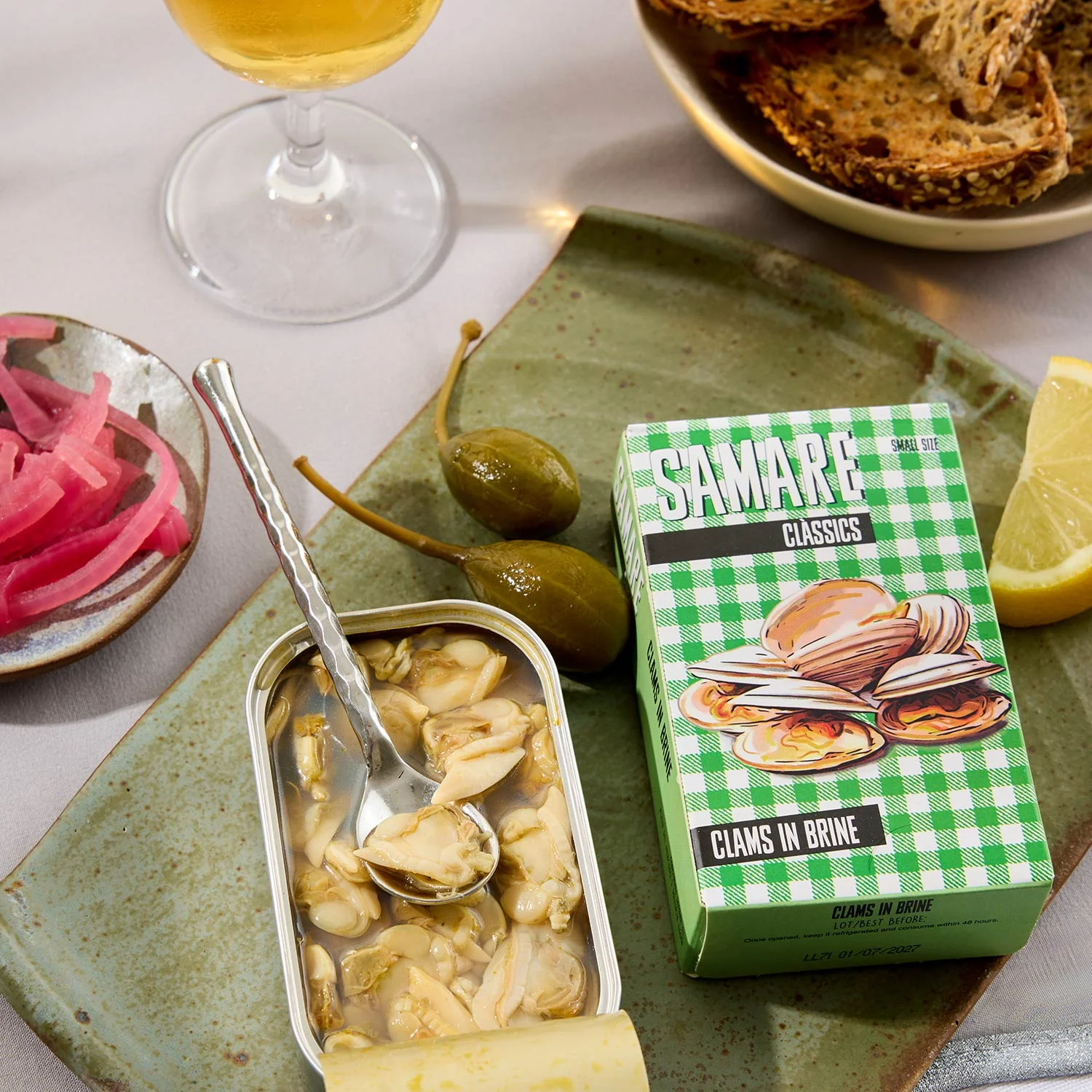 Samare White Clams in Brine - Image 4
