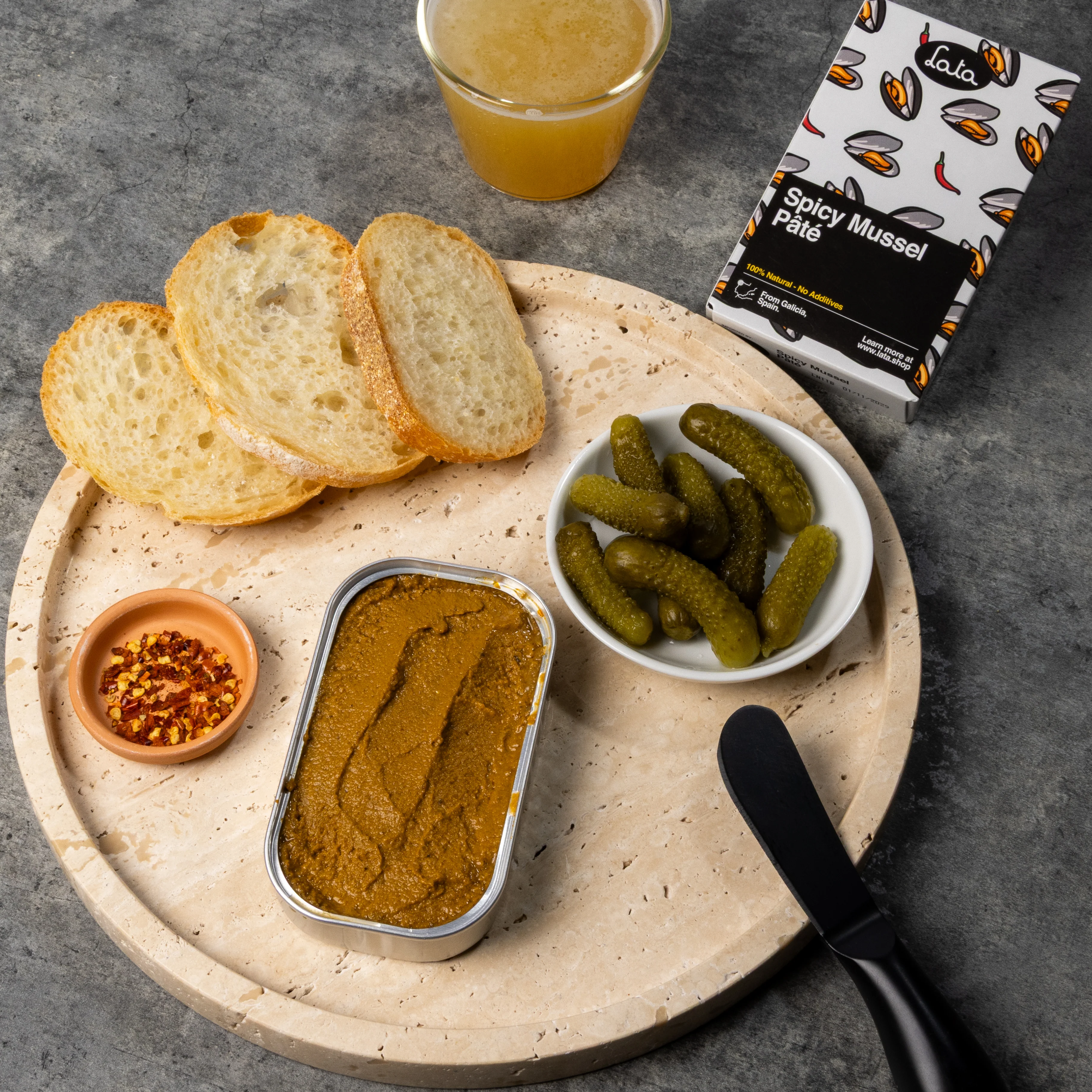 Lata Spicy Mussel Pâté - Image 2
